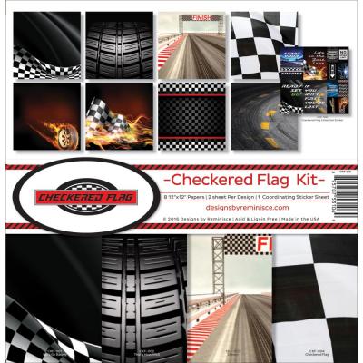 Reminisce Collection Kit - Checkered Flag